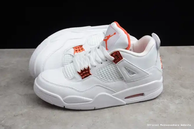 Official Maikesneakers Air Jordan Team 4 OrangeCT8527-118 0406